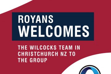 Royans welcomes New Zealand's Wilcock